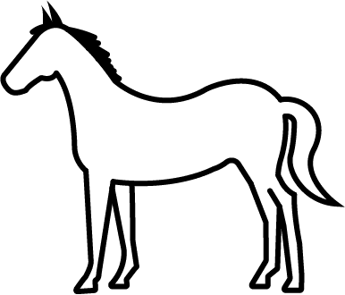 Icon eines Pferdes